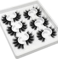 Losha 5D Fluffy False Eyelashes 20mm 6 Pairs Dramatic Faux Mink