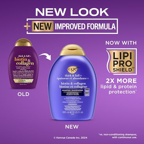 Ogx Biotin and Collagen Shampoo 385 ml by Ogx