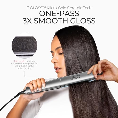 TYMO Thermal Brush + TYMO Flat Iron Hair Straightener Set