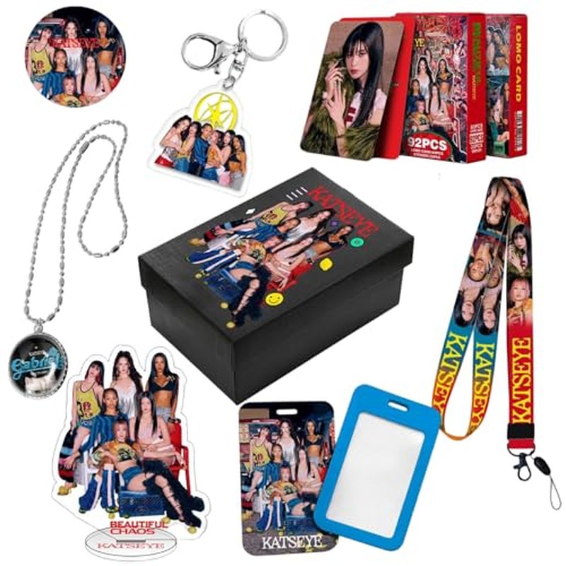 KATSEYE Photocard Set - 92 Durable Lomo Cards for Collectors