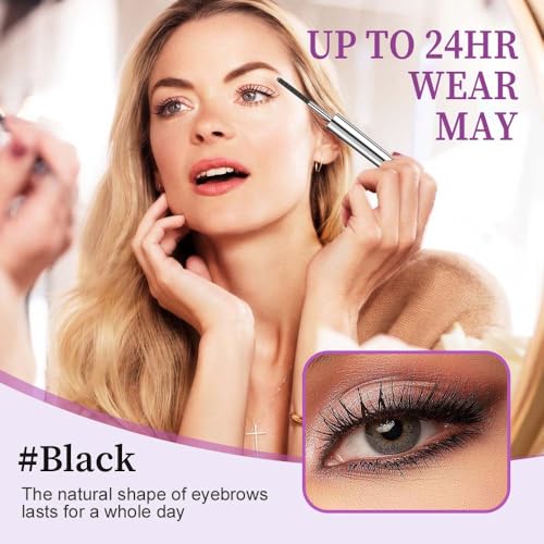 Waterproof Metal Wand Mascara – Volume & Length, 2 Pack