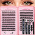 Lash Clusters Kit with Bond & Seal - DIY Eyelash Extensions 9-16mm