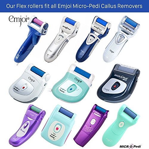Callus Remover - Emjoi Micro-Pedi 3D POWER with SoftFlex Roller