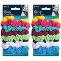 Goody Women's Hair Ouchless Jersey Variety Scrunchies, 8 Count, 2 Pack