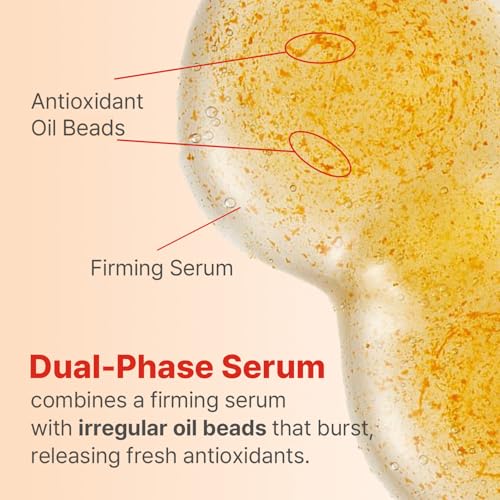 Luminous Elixir Dual Serum for Face with 5% of Vita 7 Complex, Hyaluronic Acid, Vitamin K3 & CoQ10 Sea buckthorn oil, Hydrating & Skin Barrier Repair Anti-Redness Vegan Korean Skincare 50ml