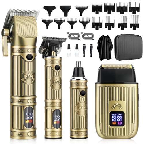Saoilli Professional Hair Clippers & Beard Trimmer Set
