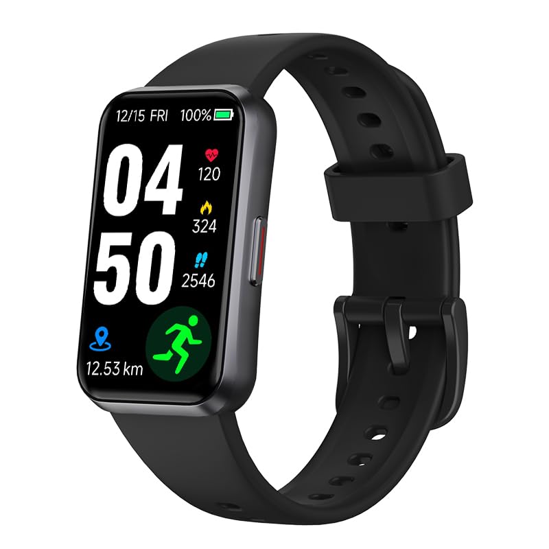 Fitness Tracker with Heart Rate, Blood Oxygen & Sleep Monitor