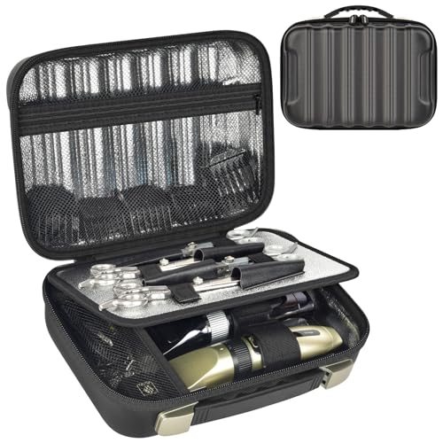 Professional Barber Bag for 3 Clippers & 4 Scissors - ANKHOH