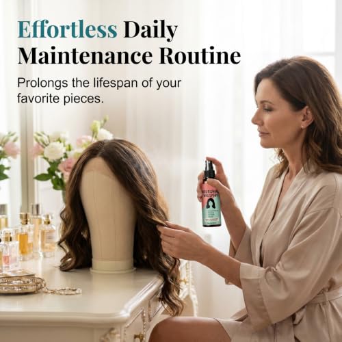 No-Rinse Wig Spray for Synthetic Hair | Lightweight Conditioner