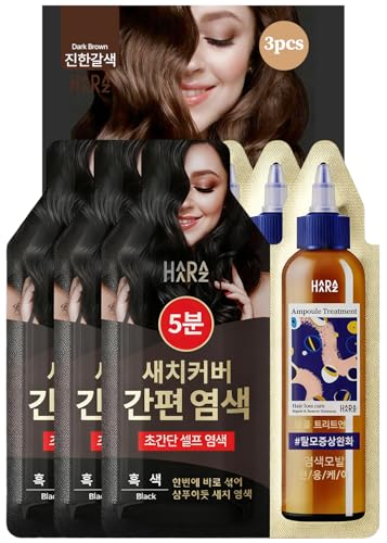 5-Minute Hair Dye + Anti-Hair Loss Treatment - Black