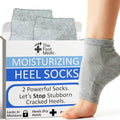 Moisturizing Heel Socks for Cracked Heel Repair - Toeless Design - 1 Pair