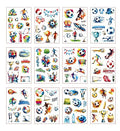 Soccer Temporary Tattoos - 12 Sheets Football Party Favors