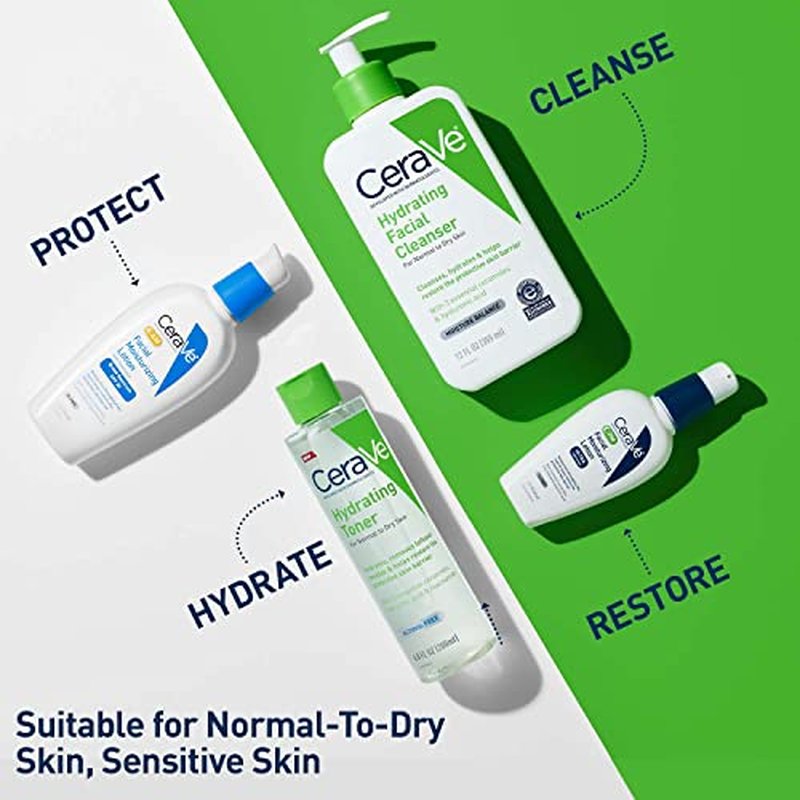 CeraVe Hydrating Toner with Hyaluronic Acid & Ceramides 6.8 Fl Oz