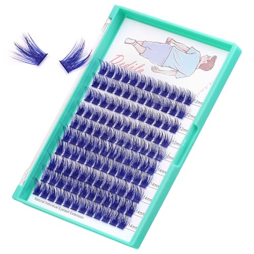 Blue Individual Lash Clusters 12-14mm - 120 Count