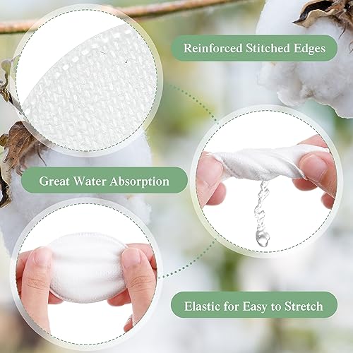 Maxcheck Bulk Cotton Rounds 3000 Count - 3-Layer Makeup Remover Pads