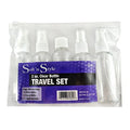 Soft 'N Style Clear Travel Bottle Set 2 oz Spray