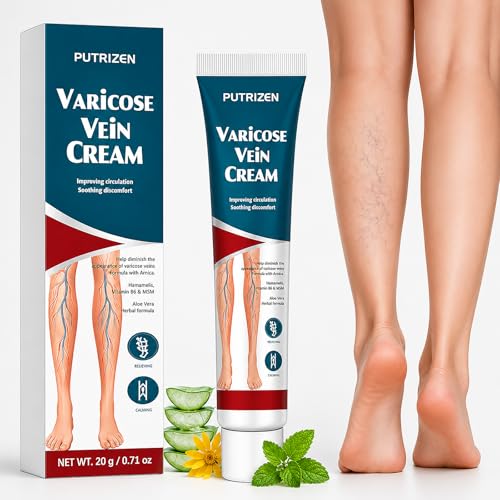 Varicose Veins Relief Cream with Arnica & Witch Hazel