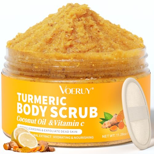 Turmeric Body Scrub with Coconut Oil & Vitamin C