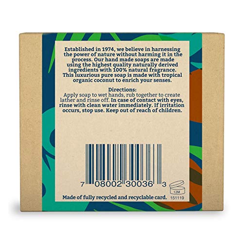 FAITH IN NATURE Coconut Soap Bar, 100 GR