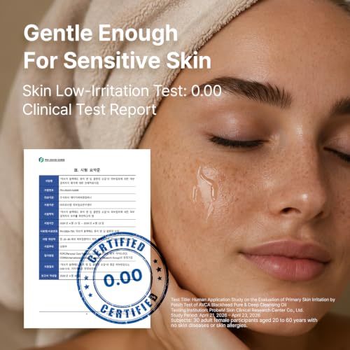 AVCA Blackhead Remover Cleansing Oil 300ml – K-Beauty Pore Care with PHA
