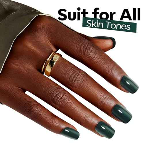 modelones Gel Nail Polish Green Gel Polish Soak Off Winter Nail Polish Christmas Art Manicure Gift 15 ML