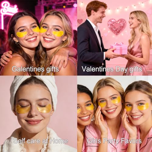 24K Gold Eye Masks & Collagen Lip Masks - 30 Pair Set