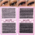 Natural Eyelash Clusters 640PCS - 30D 40D 50D 60D Wispy Extensions