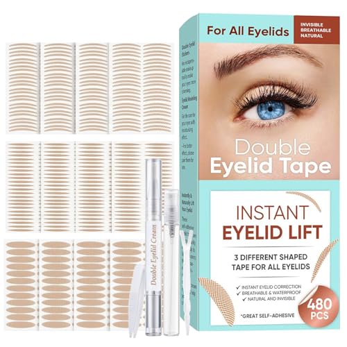 Invisible Double Eyelid Tape Strips - Instant Eye Lift