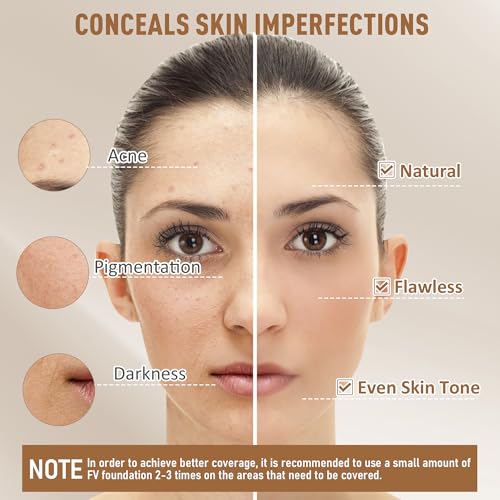 FV Waterproof Liquid Foundation - Matte Finish, Oil Control
