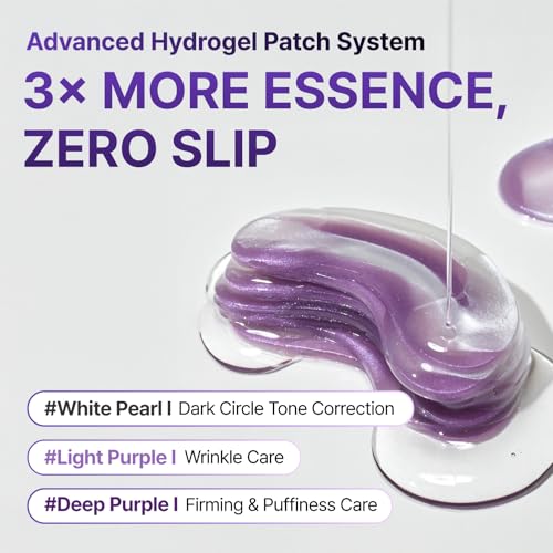 CENTELLIAN 24 360 Shot PDRN Glowing Eye Patch (6 Sets, 12ea) ? Instant Depuffing & Dark Circle Revitalizing Hydrogel Under Eye Patches with PDRN, Retinol & Glutathione, Cooling Eye Bags Treatment