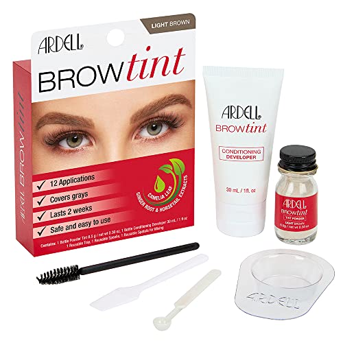 Brow Tint Kit - Light Brown Eyebrow Tint for Defined Arches