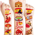 96 Spain Temporary Tattoos for Kids | Party Favors & Rewards