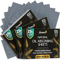 Natural Oil Blotting Sheets for Face with Bamboo Charcoal - 25% Larger - 3pk/300 Makeup Friendly Oil Absorbing Sheets for Face - Easy Dispensing Blotting Papers - Perfect for Keeping in Purse