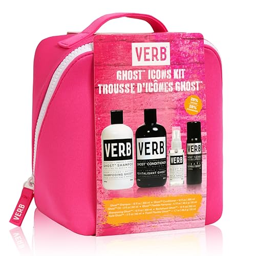 Ghost Trio Kit - Bestselling Weightless Ghost Collection for Fine to Medium Hair - Smooth Shine + Frizz Control