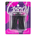 Magnetic Top Bobby Pins Box - 75 Count, Secure Hair Styling Accessories