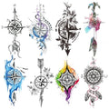 8 Sheet Temporary Tattoos for Men Women, Waterproof Fake Tattoo Stickers