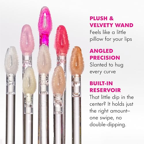 L.A. Girl Lip Oil Nourishing Gloss Clearly Cucumber - Pack of 2