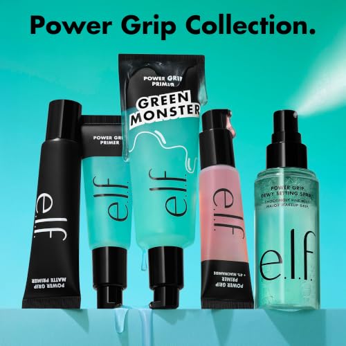 e.l.f. Power Grip Primer Mini 0.5 Fl Oz Hydrating & Makeup-Ready Gel