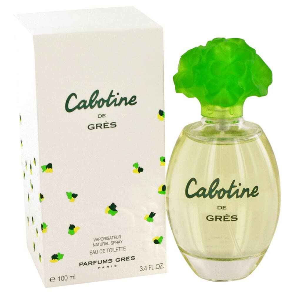 Cabotine Women Eau De Toilette Spray by Gres, 3.4 Ounce, WHITE (Pack of 2)