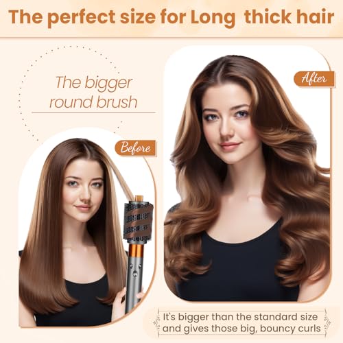 Large Round Volumizing Brush for Dyson Airwrap HS01/HS05/HS08