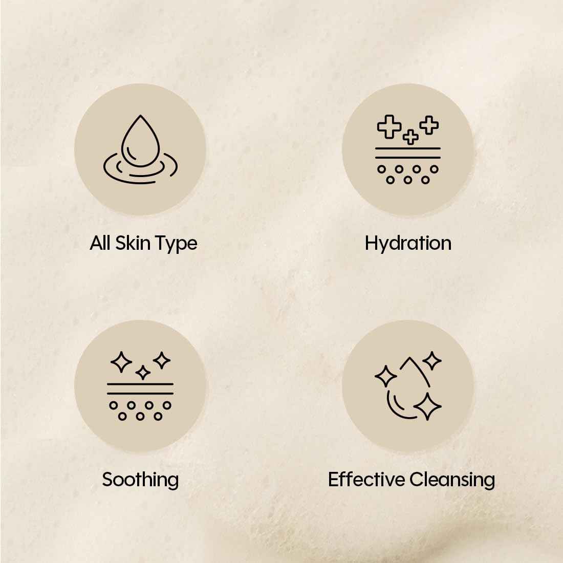 IASO Aroma Clear Cleansing Foam | Moisture-Retaining Korean Face Wash with Rose Water & Lavender, Rich Foaming Deep Cleanser & Makeup Remover, 5.29oz