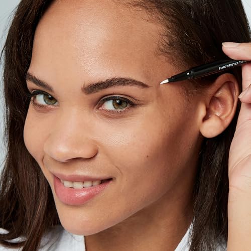 Arches and Halos Fine Bristle Tip Pen - Eyebrow Pencils for Women - Vegan Brow Pencil - Smudge-Proof, Buildable Formula - Espresso - 0.02 oz