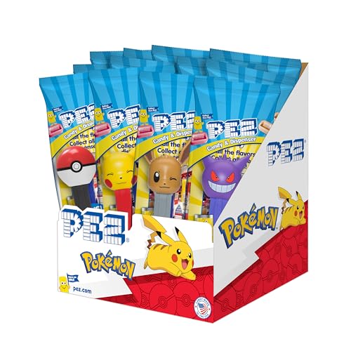 Pokémon PEZ Dispensers Party Pack, 12 Count