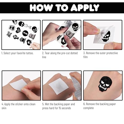 96 PCS 30th Birthday Temporary Tattoos - Death to My 20s