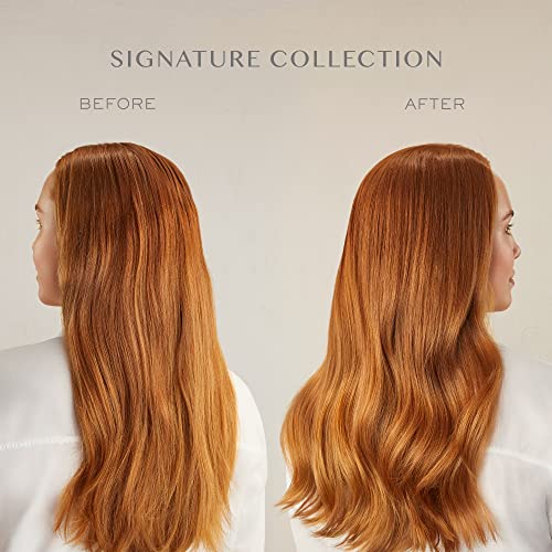 Kristin Ess Hair The One Signature Set - Lightly Clarifying Sulfate Free Shampoo, Hydrating Conditioner + Texturizing Sea Salt Air Dry Volumizing + Non Sticky Mousse for Wavy + Curly Hair (Pack of 3)