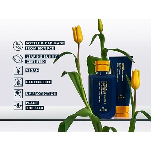 R+Co BLEU Blonded Brightening Shampoo ? Neutralizes Yellow Tones, Deposits Pigments Evenly, Moisturizes, Repairs Color-Treated Hair, Antioxidant-Rich Formula, 8.5 oz