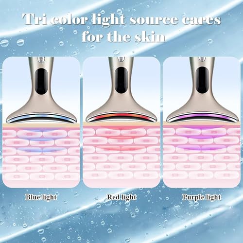 2 Face/Face Evolution, Stimulator, Transcutaneous Electrical, Aesthetic Purposes, Face Massager Red Light Therapy Wand Face and Neck Massager