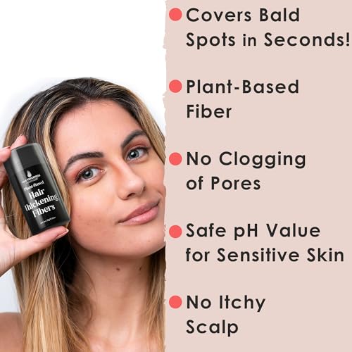 Hair Fibers for Thinning Hair & Bald Spot Coverage