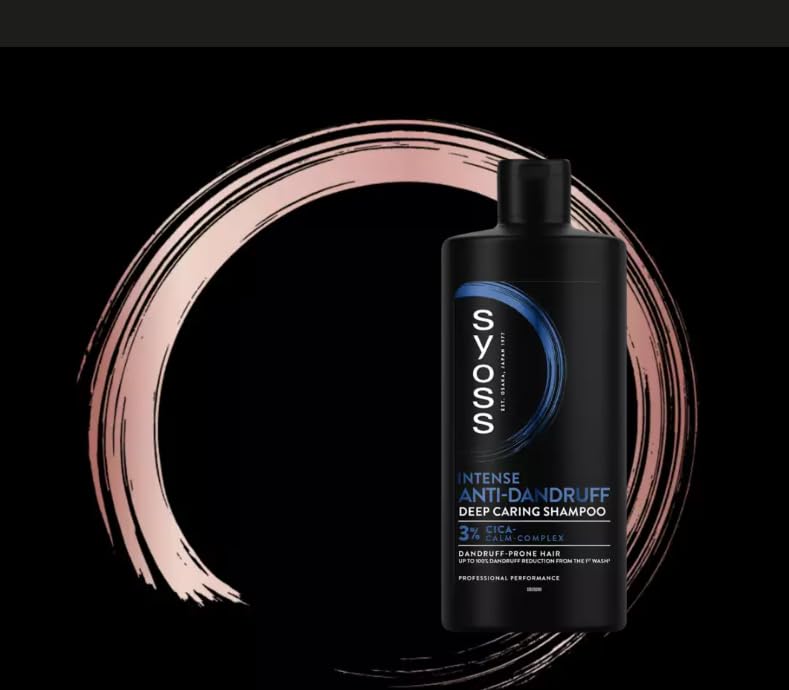 Syoss Anti-Dandruff Shampoo with Centella Asiatica for Scalp Relief