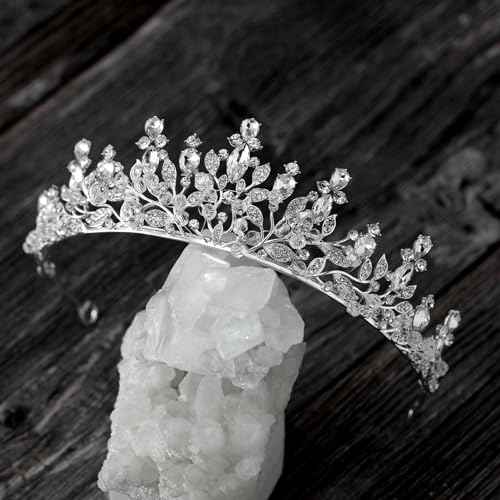 SWEETV Princess Tiaras and Crowns for Women,Girls,and Brides, Perfect for Wedding,Birthday Party,Pageants,Quinceaneras,Proms,Photoshoots and Special Costume Hair Styling Accessories